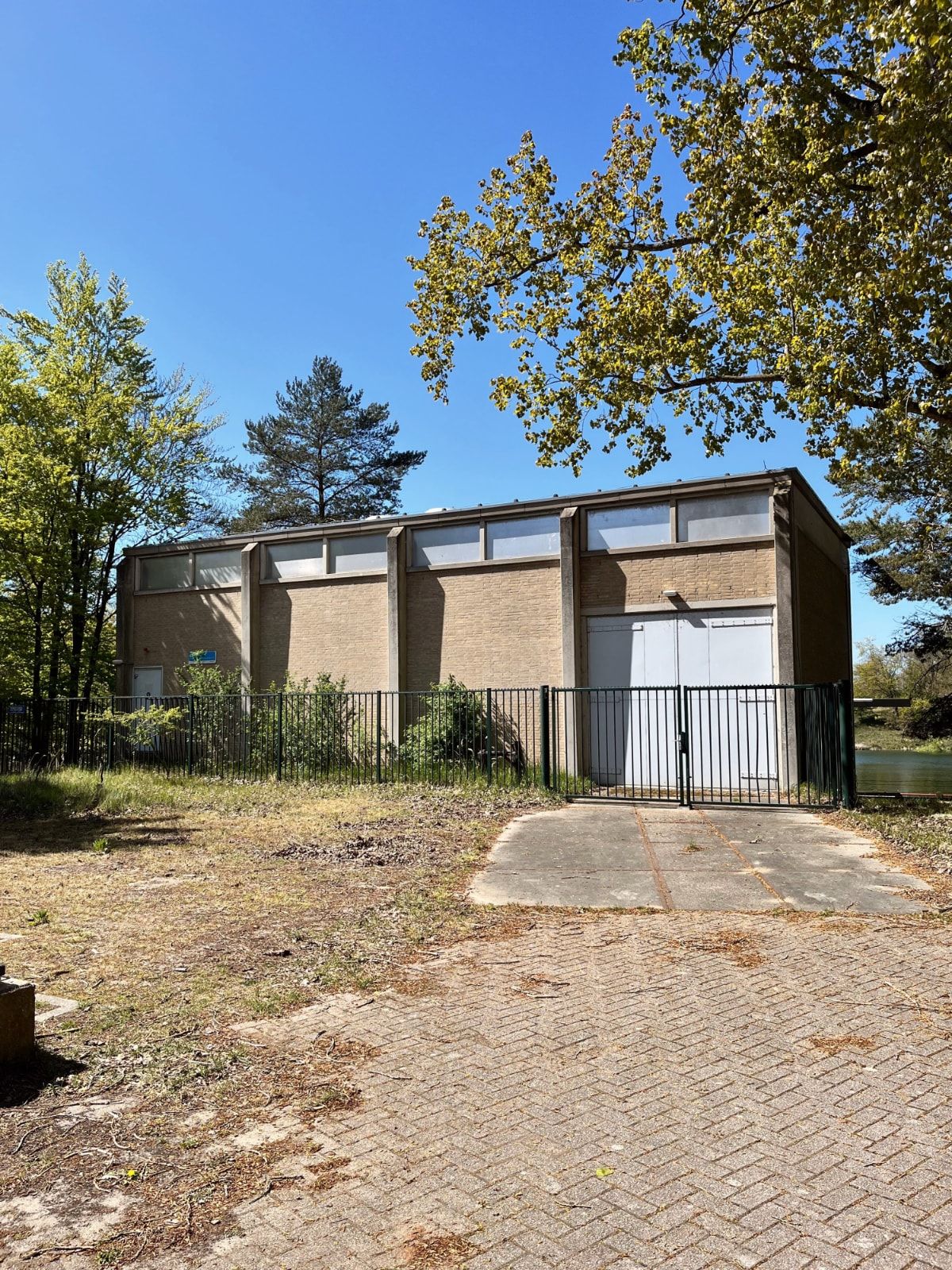 Het moderne pompstation